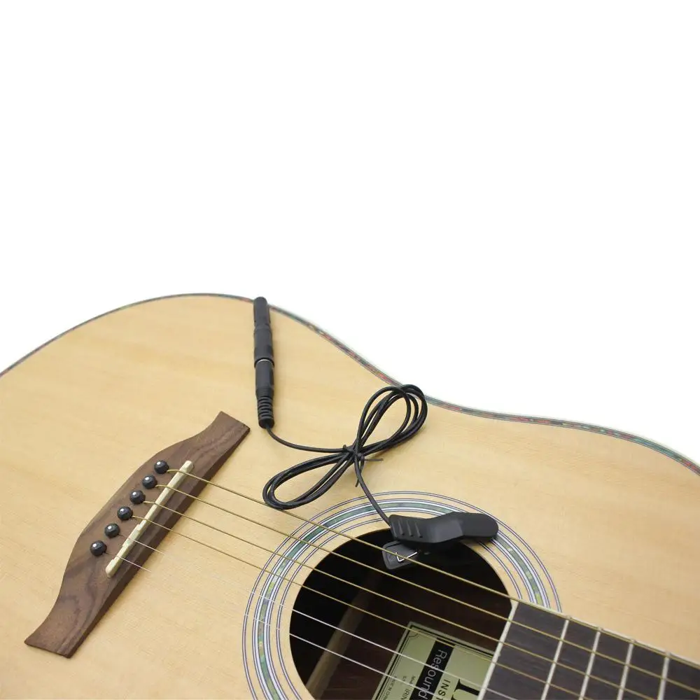 IRIN Clip on Sound Pickup Microphone Acoustic Electric Guitar Pickup Transducer Amplifier for Musical Instruments