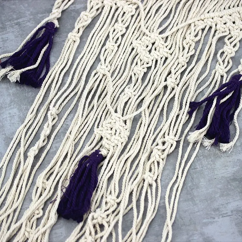 Love Tassel макраме настенный художественный дизайн Тканый гобелен украшение комнаты