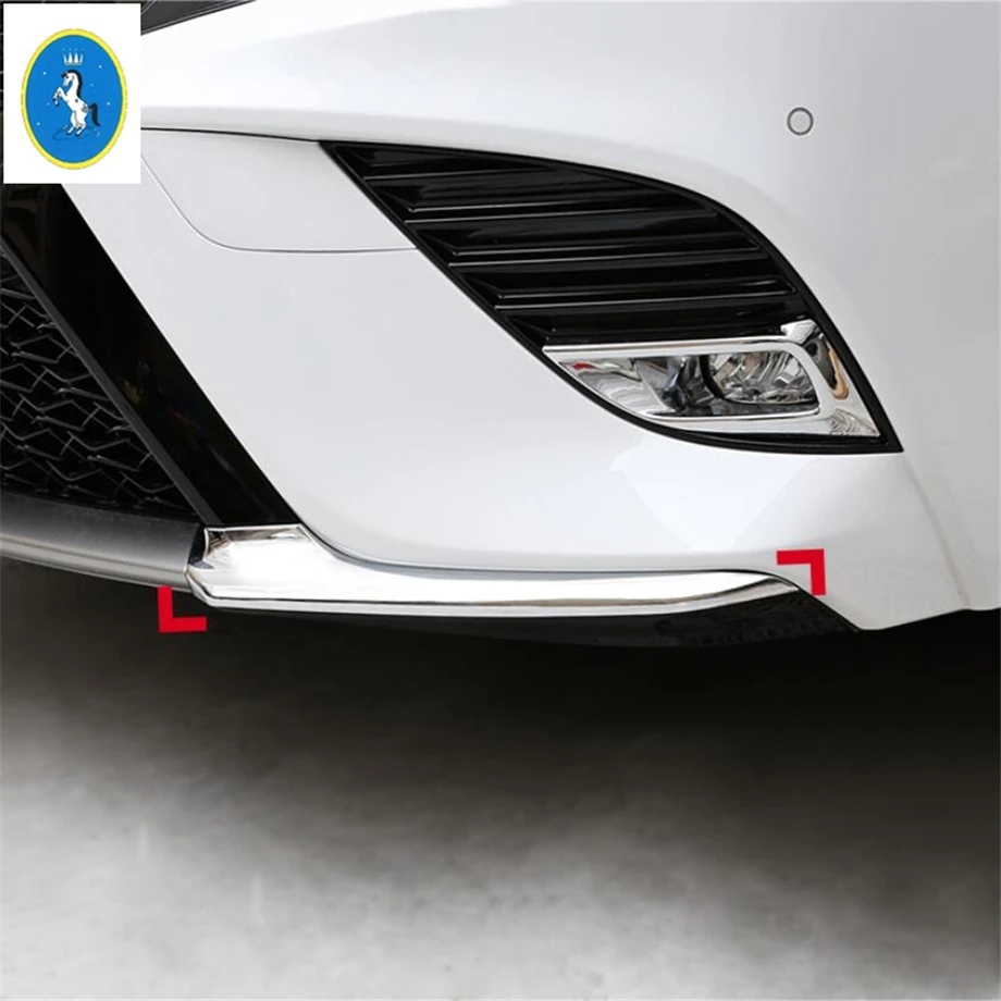 Yimaautotrim защита переднего бампера под углом Накладка 2 шт. подходит для Toyota Camry- авто аксессуары