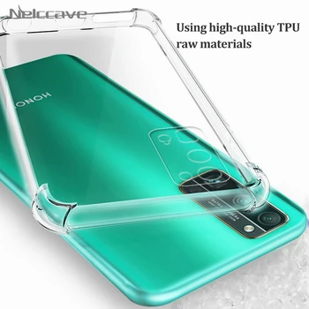 

500Pcs Airbag Shockproof Case For Huawei Honor 30 Pro 30S 20 Lite 20i V20 10 V10 10i 9 9X 8S 8A 7X Play4 Pro Transparent Cover