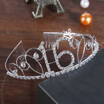 

1pc Birthday Crown Cake Decoration 16 Years Old 18 Years Old 20 Years Old 21 Years Old 22 Years Old