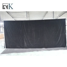 Сверхмощный Полюс трубы и занавес События Драпировка сцена фон зал перегородка