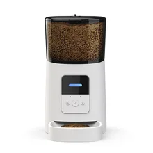 Pets Automatic Bowl Feeder For Cat Dog Mobile APP Remote Control Food Insufficient Warning 10s Recording Battery Feeding Bowls