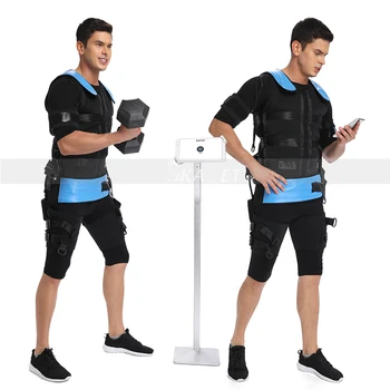 

High Grade Ems Device Training Machine Use High-end Integrated Wired &Wireless Ems Groups Vest Coat for Gym
