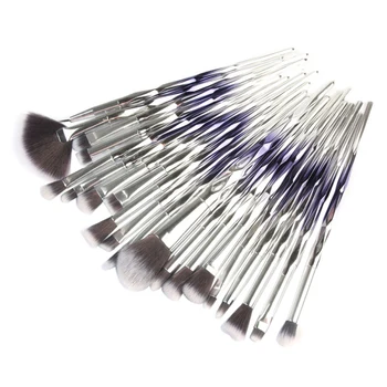 

20 pcs/set Makeup Brush Set Tools Make-up Toiletry Kit Wool Make Up Brushes Soft Face Makeup Brush
