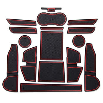 

Anti-Slip Gate Slot Mat Rubber Cup Mats for Subaru XV 2018 2019 2020 Crosstrek WRX STI Non-Silp Accessories Stickers Car Styling
