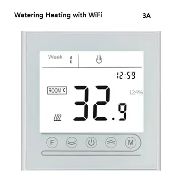 

WiFi Smart Thermostat Electric Heating Temperature Controller For Gas Boiler Alexa Google Home Thermoregulator