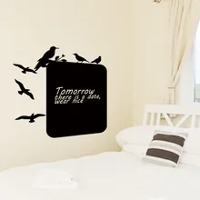 Стиль мультфильм летающая птица высокое качество толстые доски наклейки нетоксичные экологически чистые детские граффити стены C