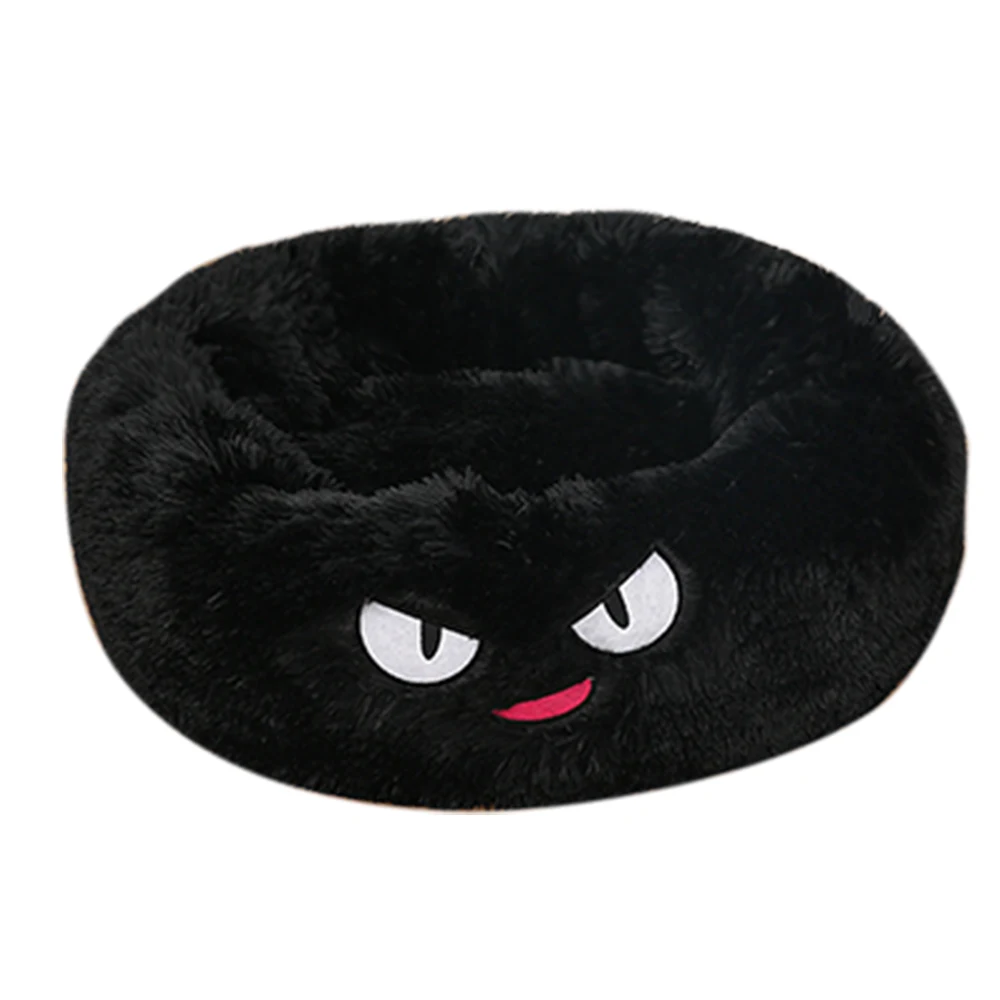 Long Plush Dog Bed Washable Pet Cat Bed Dog Round Breathable Lounger Sofa Cat Bed For Cat Dogs Super Soft Plush Pads Dogs Mat
