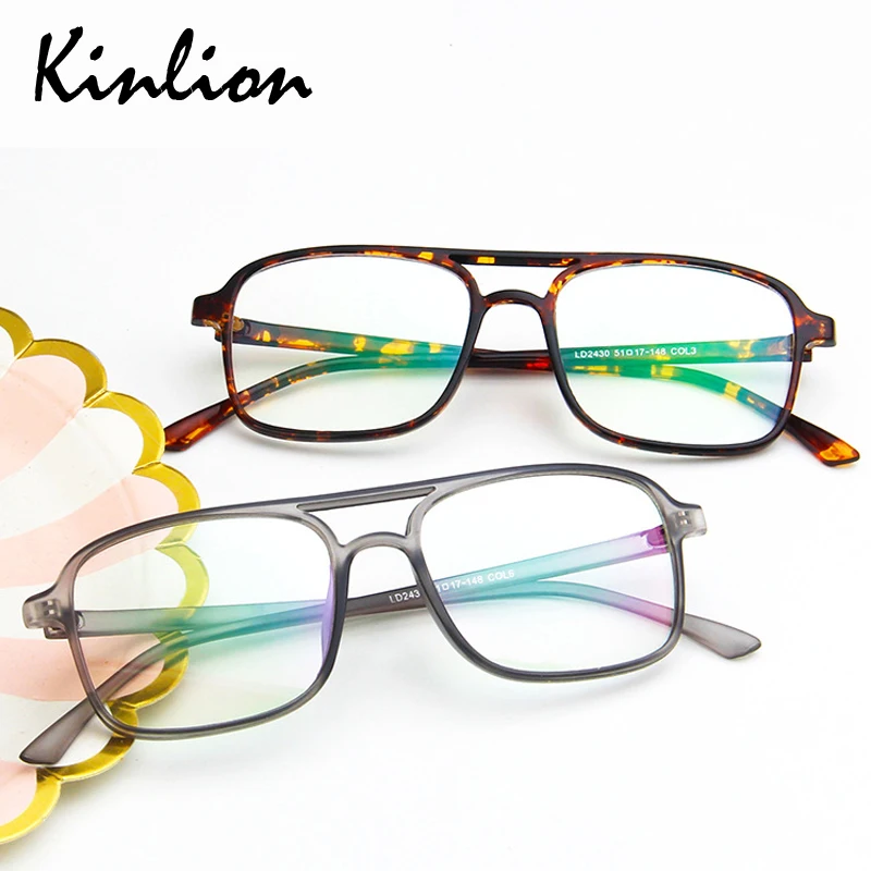 Kinlion, винтажные квадратные оправы для очков для мужчин и женщин, оправа для очков, оптический Ретро, прозрачная оправа для очков, женские очки Gafas