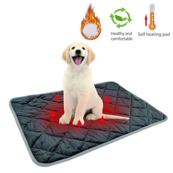 

XL/L/M/S Sizes Dog Bed Pet Self Heating Mat Pet Pads Dog Blanket Cat Bed Pet Thermal Mat Blanket Warm Winter Soft Dog Carpet