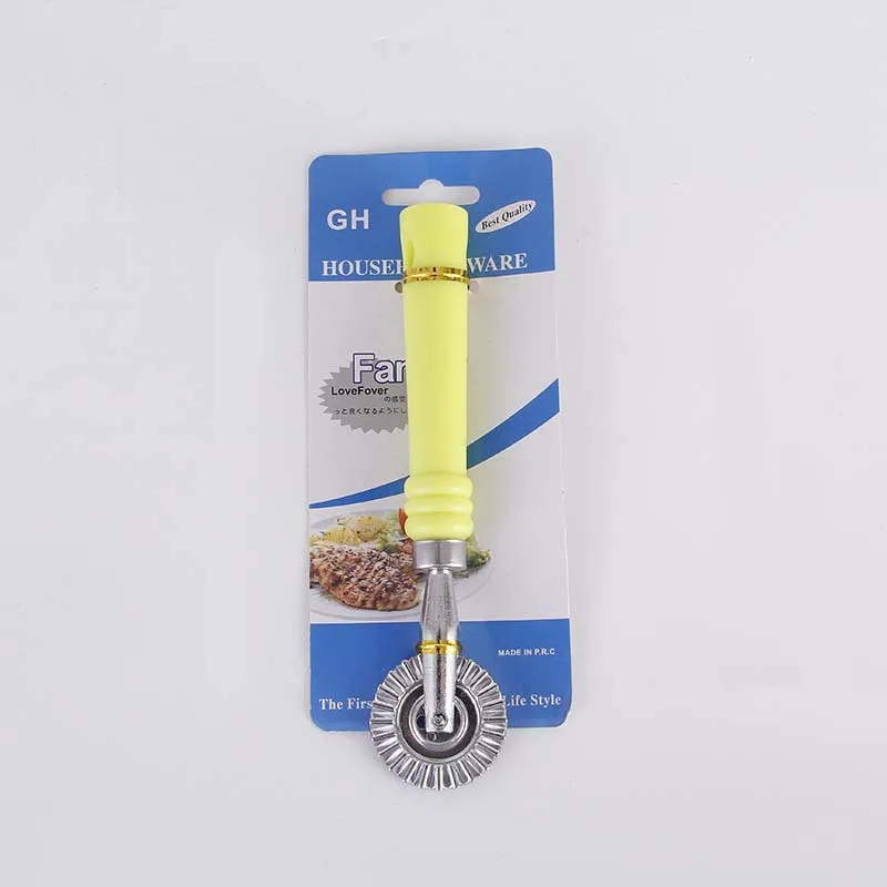 Stainless Steel Pizza Knife Baking Roller Pizza Cutter Bakery Only Single Wheel Pizza Cutter Manufacturers Wholesale