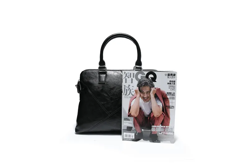 Men's Bag Business Leisure Handbag Computer Bag Man's Single Shoulder Bag Oblique Briefcase
