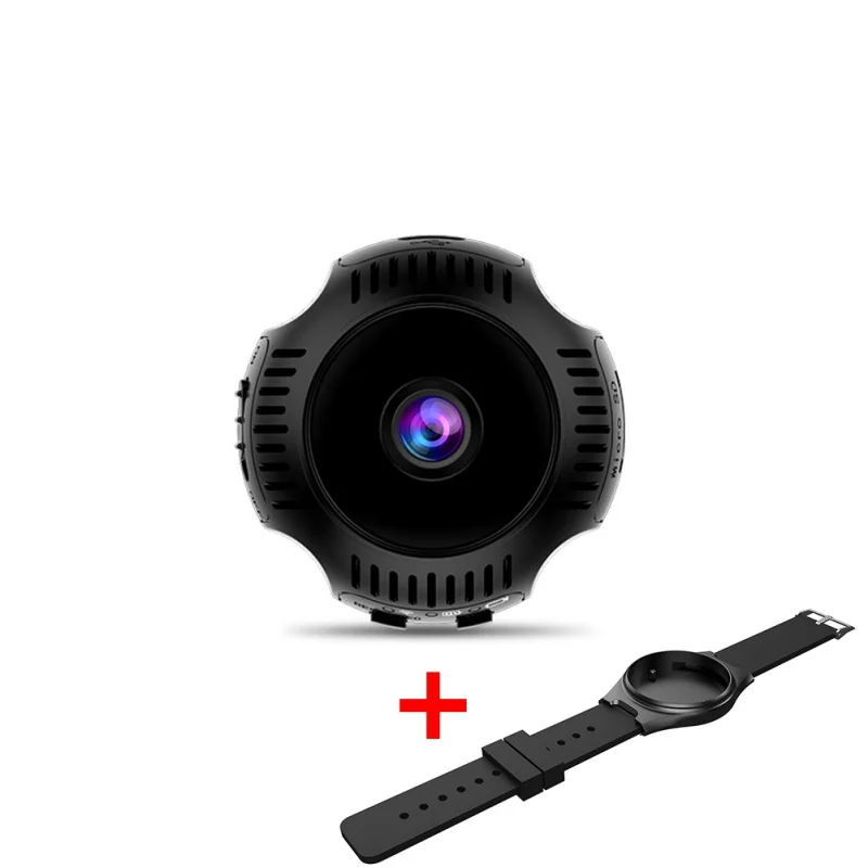 X7 Mini HD 4K 1080P камера Маленькая портативная камера ночного видения ИК светодиодный WiFi видео мини-камера - Цвет: KW0979B have Strap