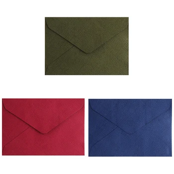 

50Pcs/Pack C6 Window Envelopes Envelopes Wedding Party Invitation Envelope Greeting Cards Gift Envelopes