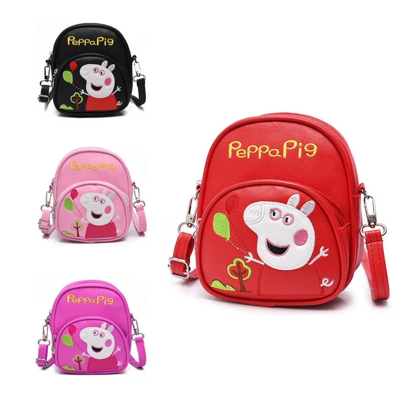 Peppa Игрушка Свинья Джордж поросенок пакет рюкзак сумка мультяшное украшение кошелек Мода Аниме фигурки лучший подарок