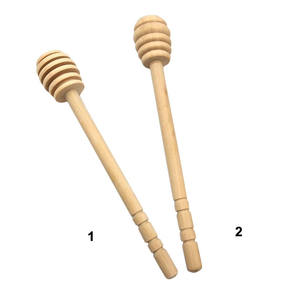 Ложка деревянная ложка для меда мешалка длинная ручка медовая палочка смешивание спиральные практичные кухонные инструменты
