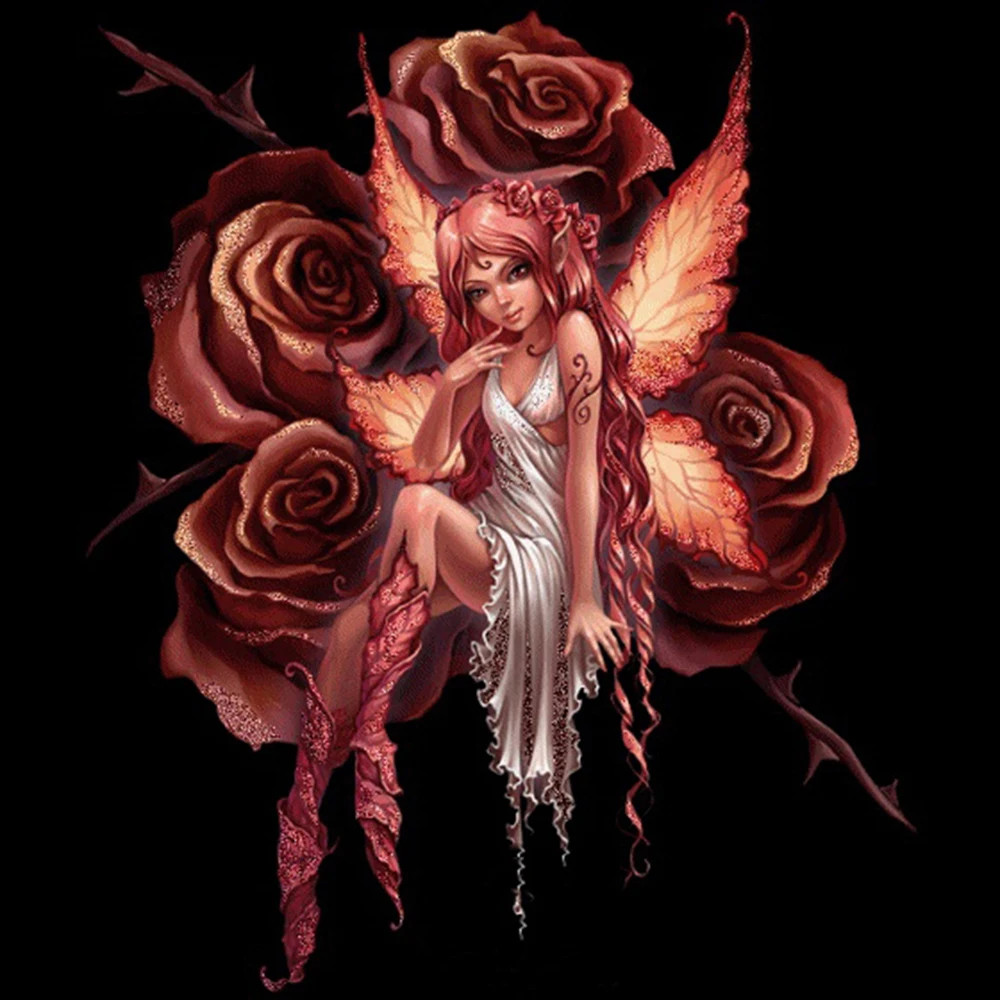 Розовый эльф. Фейри феи. Эльфийка с розовыми волосами. Эльфийка с розовыми волосами. Эльфы анны игнатьевой.