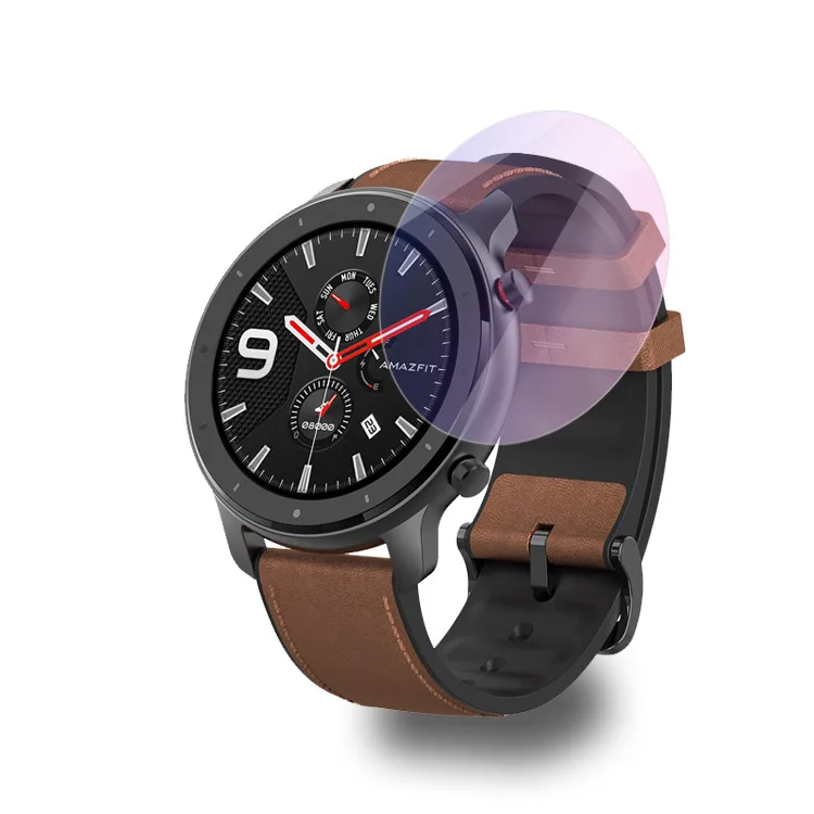 3 шт 2.5D 9H взрывозащищенное Закаленное стекло защитное для Xiaomi Huami Amazfit Watch GTR verge 3 Спортивные умные часы