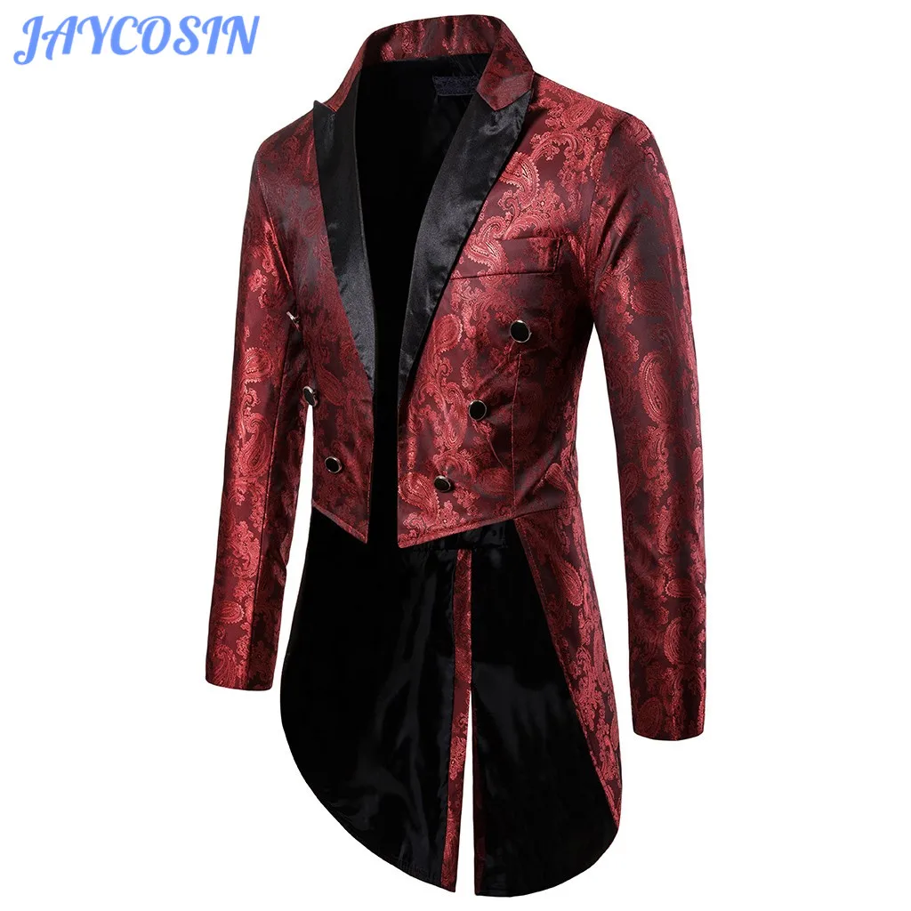 Мужской костюм JAYCOSIN 2019 однотонная куртка с длинным рукавом пальто Зимняя мода