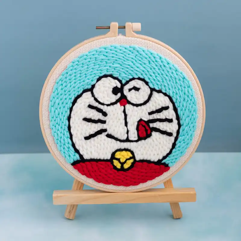 ロシア手仕事クロスステッチフープ手作りかわいい動物ドラえもん印刷パンチ針刺繍キットスロー枕 刺繍 Aliexpress ロシア手仕事クロスステッチフープ手作りかわいい動物ドラえもん印刷パンチ針刺繍キットスロー枕 刺繍 Aliexpress