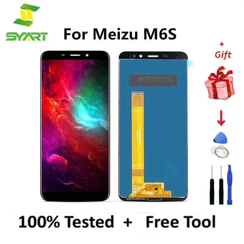 

LCD Screen For Meizu M6S Meilan S6 Mblu S6 M712H M712Q LCD Screen Display+Touch Panel Digitizer Frame For M6s Mblu S6