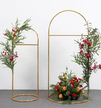 

Props flower door rack background rack wedding flower rack sign iron square arch exhibition rack