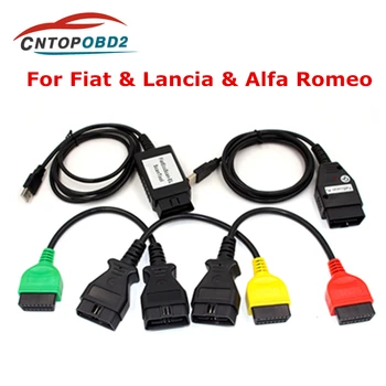Диагностический кабель OBD2 для Fiat ECU Scan MultiECUScan адаптер для Fiat / Alfa Romeo / Lancia OBD сканер Диагностический кабель OBD2 для Fiat ECU Scan MultiECUScan адаптер для Fiat / Alfa Romeo / Lancia OBD сканер