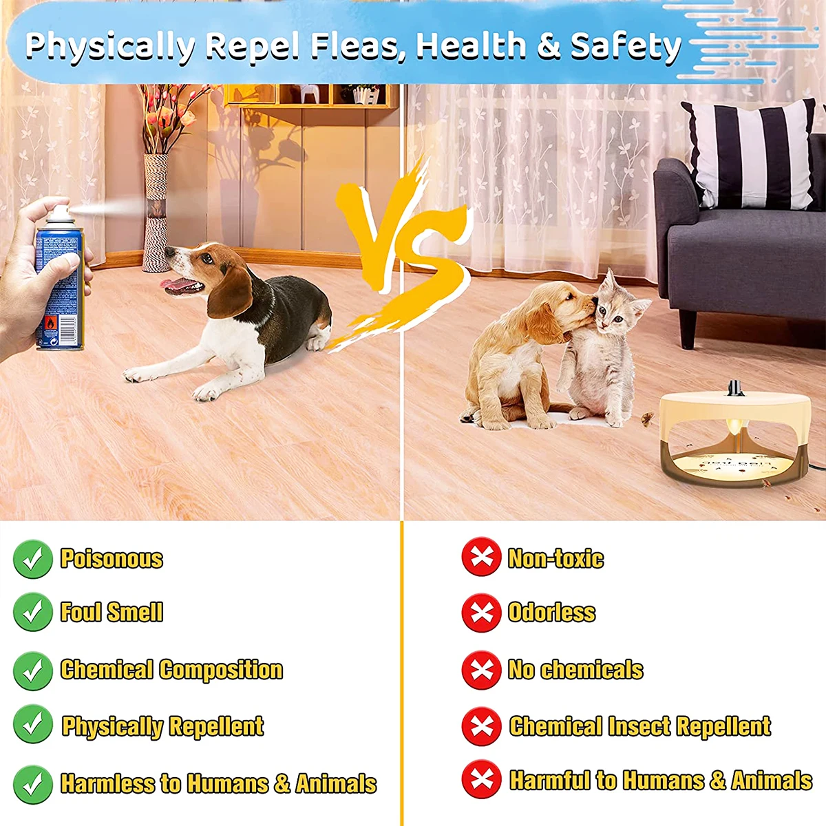 5/10 PCS Disposable Flea Trap Refill Stickers Non-Toxic Glue Disc for Bugs Flies Fleas Mosquitoes Sticky Dome Replacement Pads