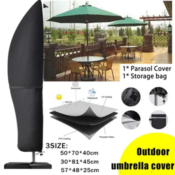 

Table Umbrella Cover Heavy-Duty Protective Cover Sun proof for 6ft-8ft Table Garden Umbrellas Dropshipping