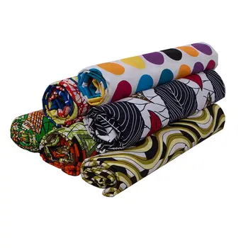 

Guaranteed Quality Veritable African Fabrics binta Real Wax Real Wax African Clothes Cotton 6 Yards 24fs 8