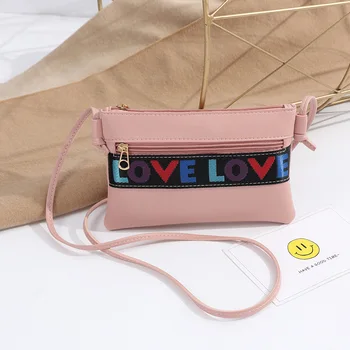 

New oblique across the autumn tassel student mobile phone change bag key women soft
