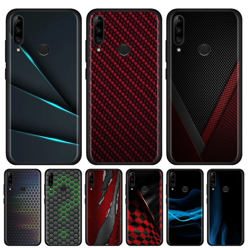 Автомобильный карбоновый чехол с принтом Cibre для Lenovo Z6 Lite Youth Pro 5G A6 Note K10