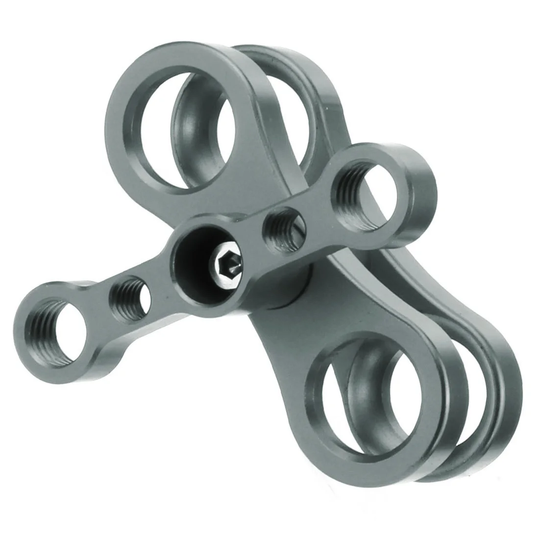 Aluminium CNC Kugelkopf Schmetterling Clip Tauchlicht Arm 360 Grad Clip Adapter Halterung Halter für Gopro YI für OSMO Action Kamera – Detail 24