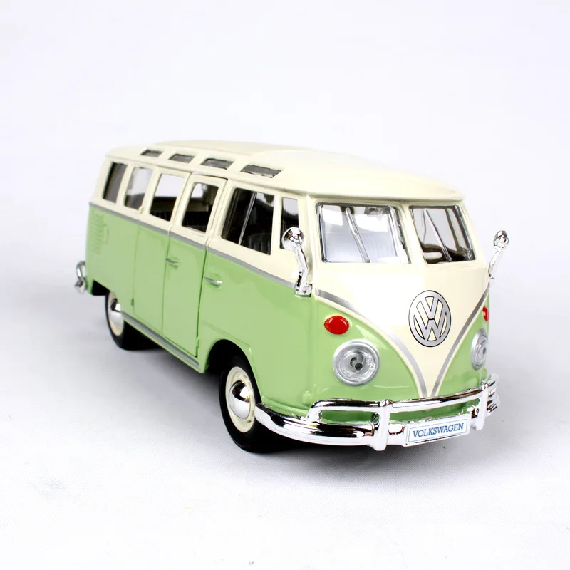 Лидер продаж автомобиль Maisto 1:25 Volkswagen Bus Samba модель автомобиля из сплава литого под