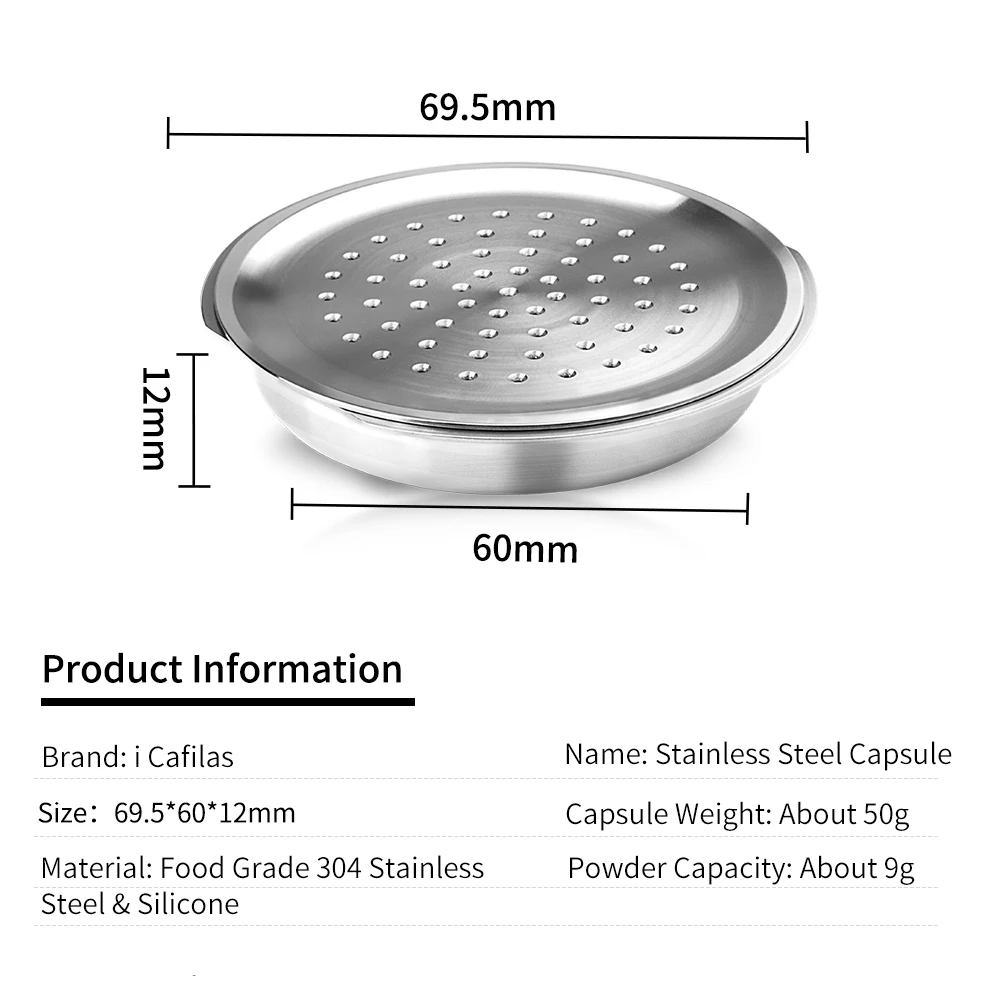 Refillable Coffee Capsule For Philips 
