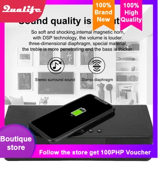 

Rsionch 3in110W Bluetooth Speaker Portable Wireless Loudspeakers Wireless Fast Charging Bluetooth Speaker/FM Radio Alarm Clock