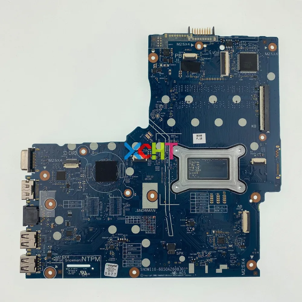 785489-001 785489-501 785489-601 6050A2608301-MB-A05 UMA i5-4210U CPU for HP 350 G1 G2 NoteBook PC Laptop Motherboard Mainboard