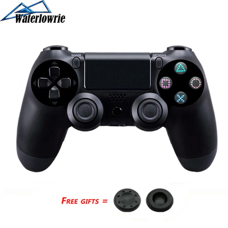 Джойстик PS4 для iPhone сони плейстейшен 4 геймпад Dualshock 4 ПК геймпад, Беспроводной Bluetooth Контроллер для Playstation 4 игры джостик консоли - Цвет: Blcak Controller