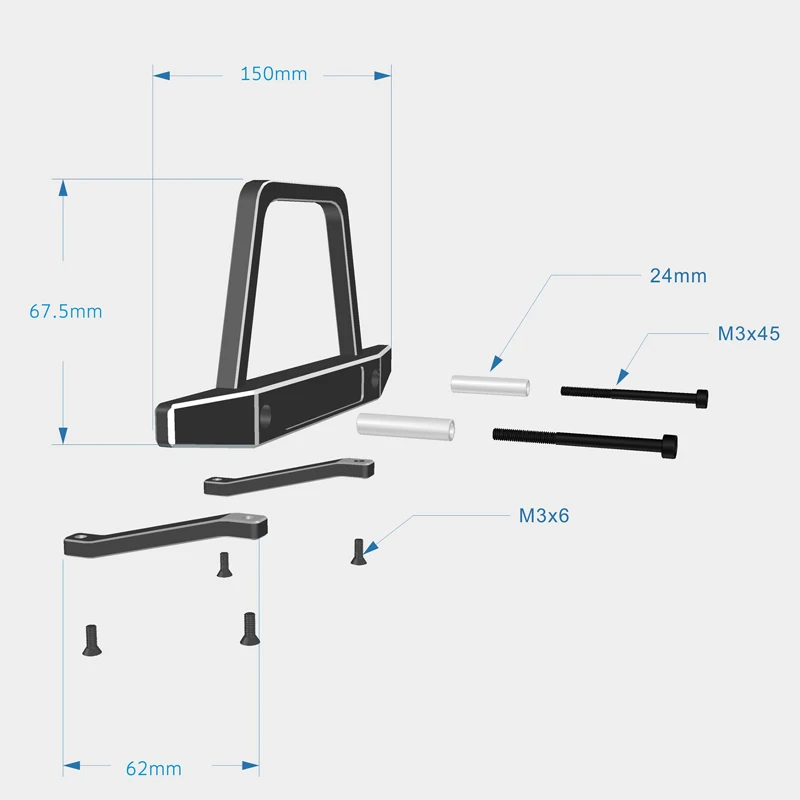 Защитное колесо бампер анти-столкновения защитный аксессуар для DJI Robomaster S1 SP99