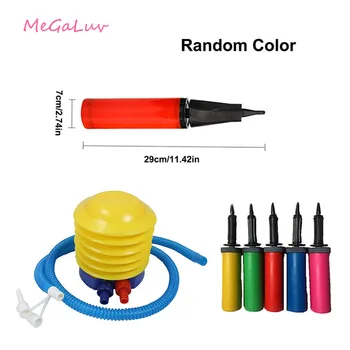 

Outdoor Portable Foot Air Pump Inflate Equipment Party Wedding Balloon Inflator Durable Balloon Inflator Halloween Decor