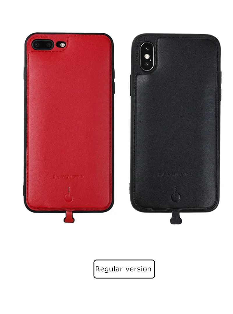 Олень Графический для iPhone XS портативный Банк питания чехол для iPhone X зарядное устройство чехол 4000 мАч Внешний чехол-аккумулятор