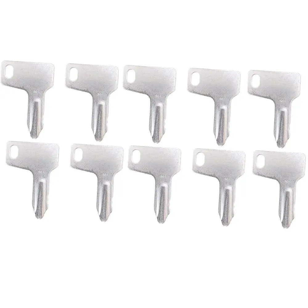 10 ключей зажигания AT110583 RG60472 933110-00301 ключ 301 для Yanmar B14 B22-2 SV100 VIO17 YB351 CBL40 |