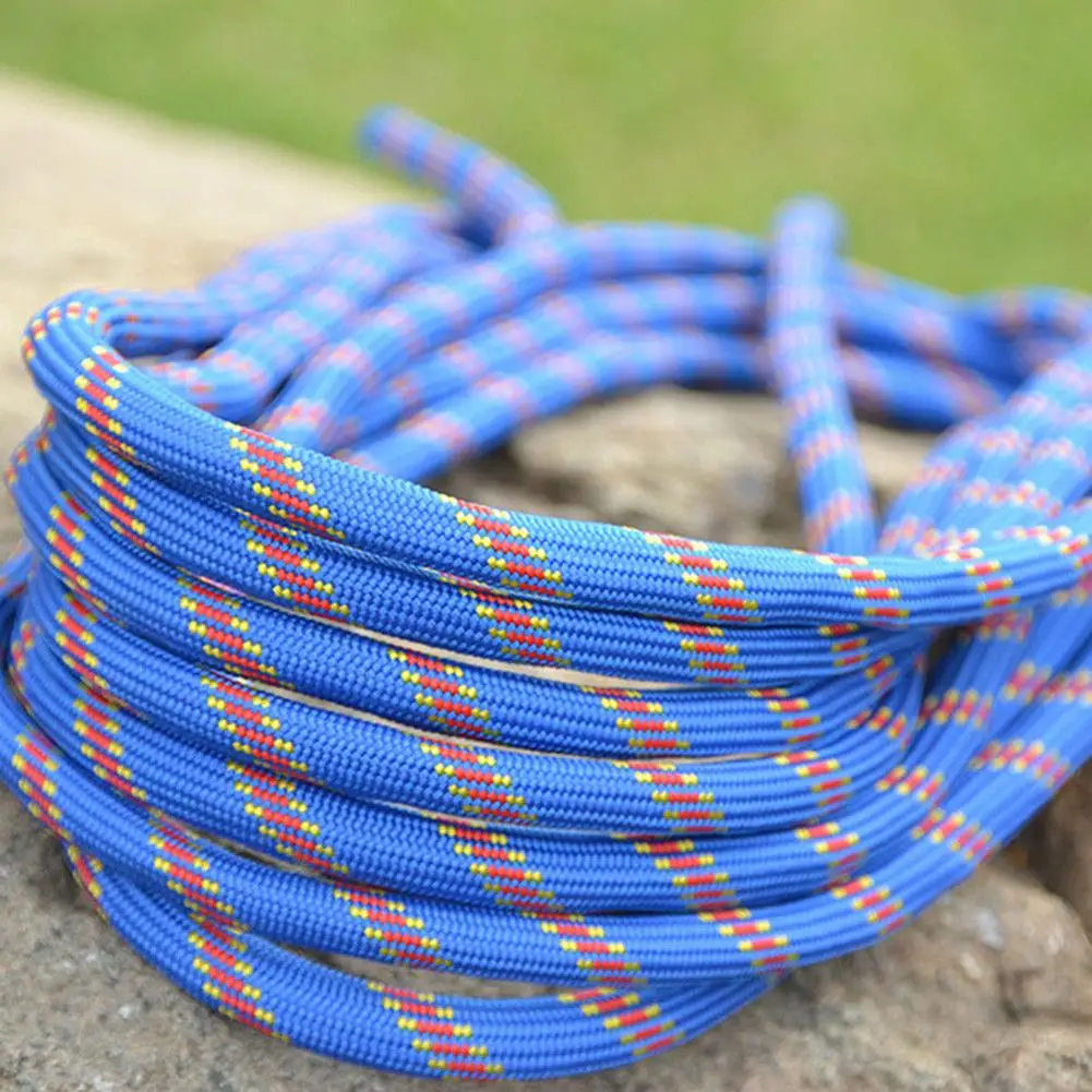 

10/15/20/30/50M 3KN Climbing Rope Professional Mountaineering Rock Climbing Outdoor Emergency Rescue Rope Safety Rope