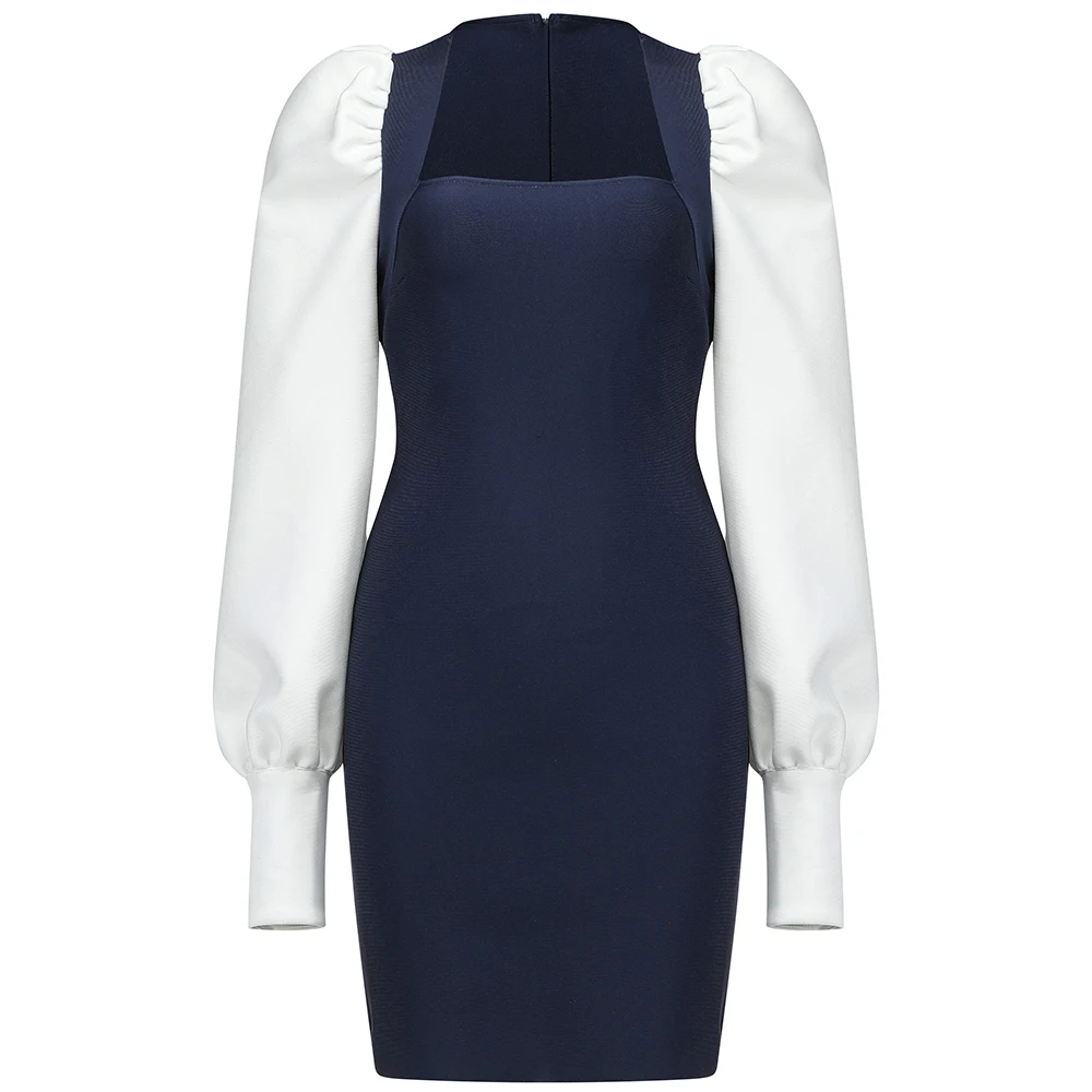 

Соблазнительное женское платье, лоскутные бандажные облегающие платья, красивая весенне-Летняя женская одежда, вечерние платья