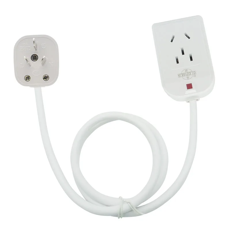 

Desktop Power Socket Charge Extended Conversion 3Pin AU Plug Outlet Socket with Extension Cord 3 Core*1.5MM Square