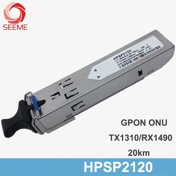 HW HPSP2120 GPON ONU SFP 1490nm 1310nm 2 488G 1 244G Tx1.25G/Rx2.5G 20 км SM SC Tx1310/Rx1490nm для оптического модуля MA5626