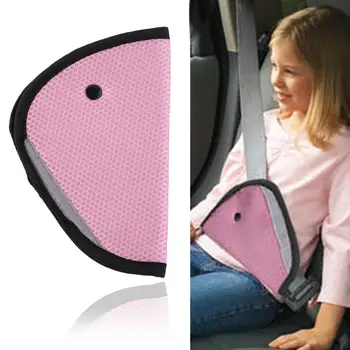 

Pro2Color Kids Children Car Safe Fit Seat Belt Adjuster car safety belt adjust device baby child protector positioner Breathabl