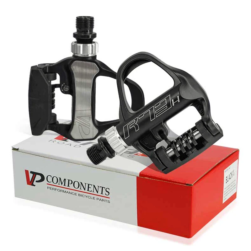 Vp R73h Road Bike Pedal Ultralight Clipless Pedals Hipac Carbon Composite Body Cycling Shoes