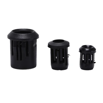 

10pcs Black Clip Socket 3mm/5mm/8mm Black Plastic Lamp LED Holder
